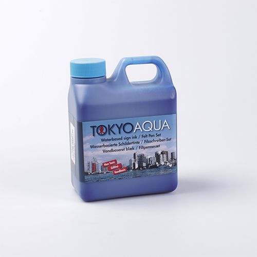 Tusjvæske 1 liter Tokyo AQUA BLÅ