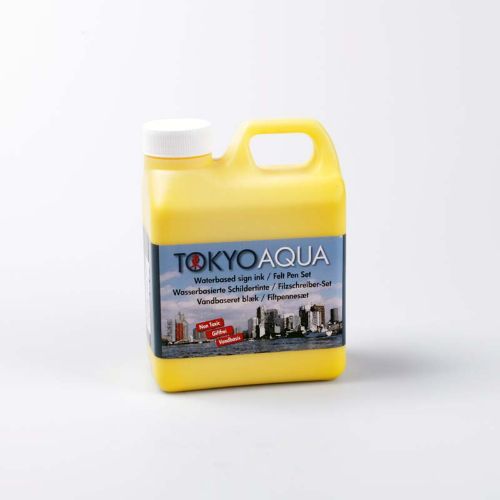 Tusjvæske 1 liter Tokyo AQUA GUL