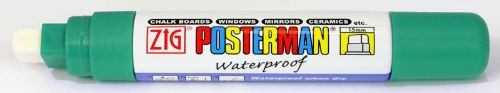 Tusj Posterman permanent GRØNN 10-15mm, 6 pk