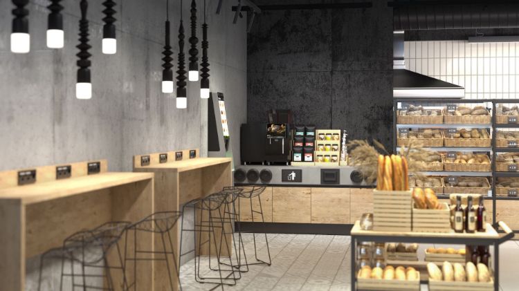 et bakeri med innredning fra serien selected bakery