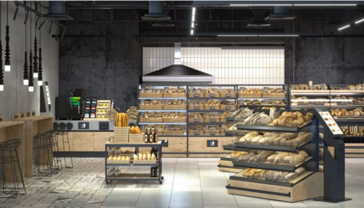 et bakeri med innredning fra serien selected bakery