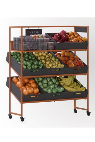 Etasjebord for frukt og grønt, i serien Greora, av Smart Supply