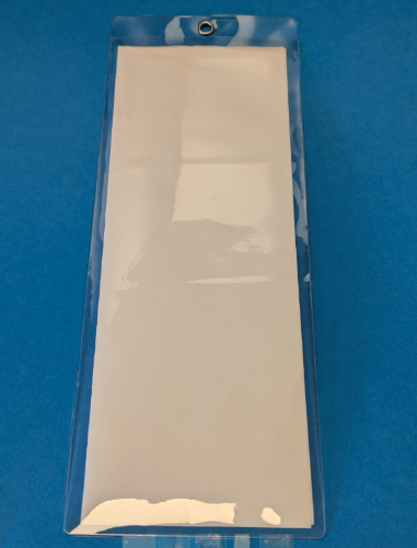 Bilde av Plastlomme 70*210mm med hull for oppheng, 100 pk